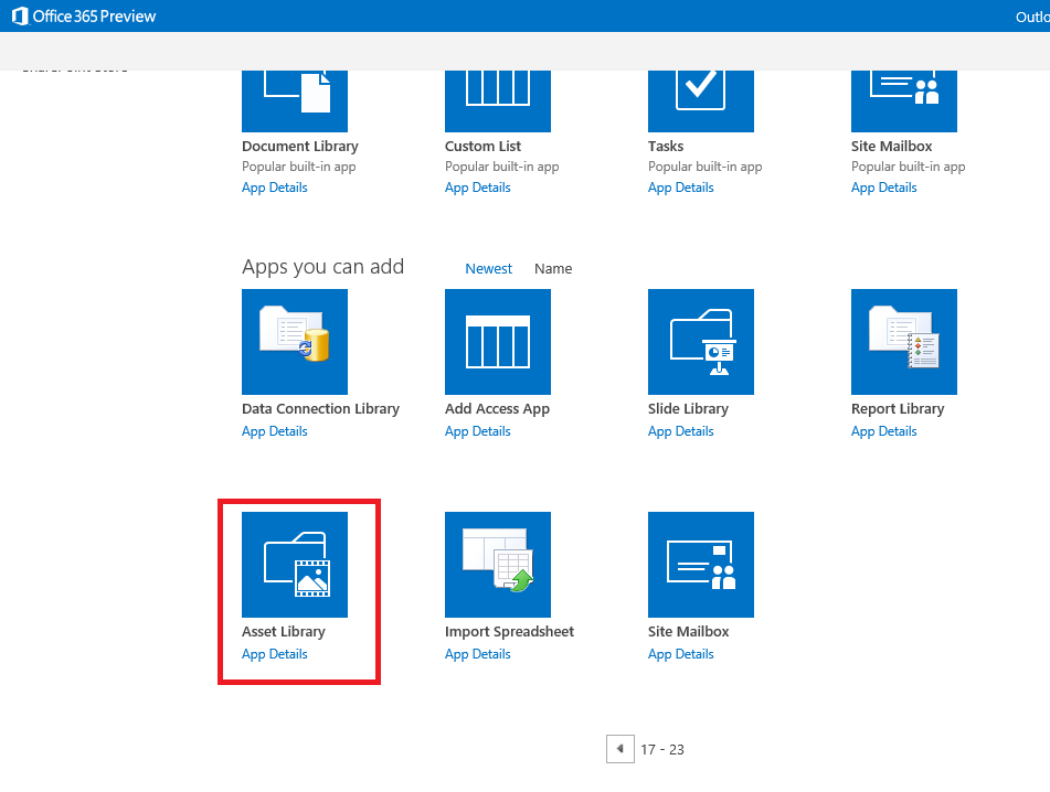 SharePoint 2013 – Asset Library | SharePoint Rhein-Ruhr